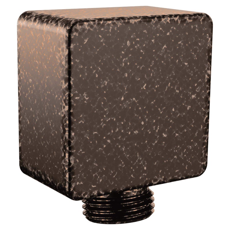 Moen A721ORB Square Drop Ell Handheld Shower Wall Connector, Oil Rubbed Bronze - Image 1